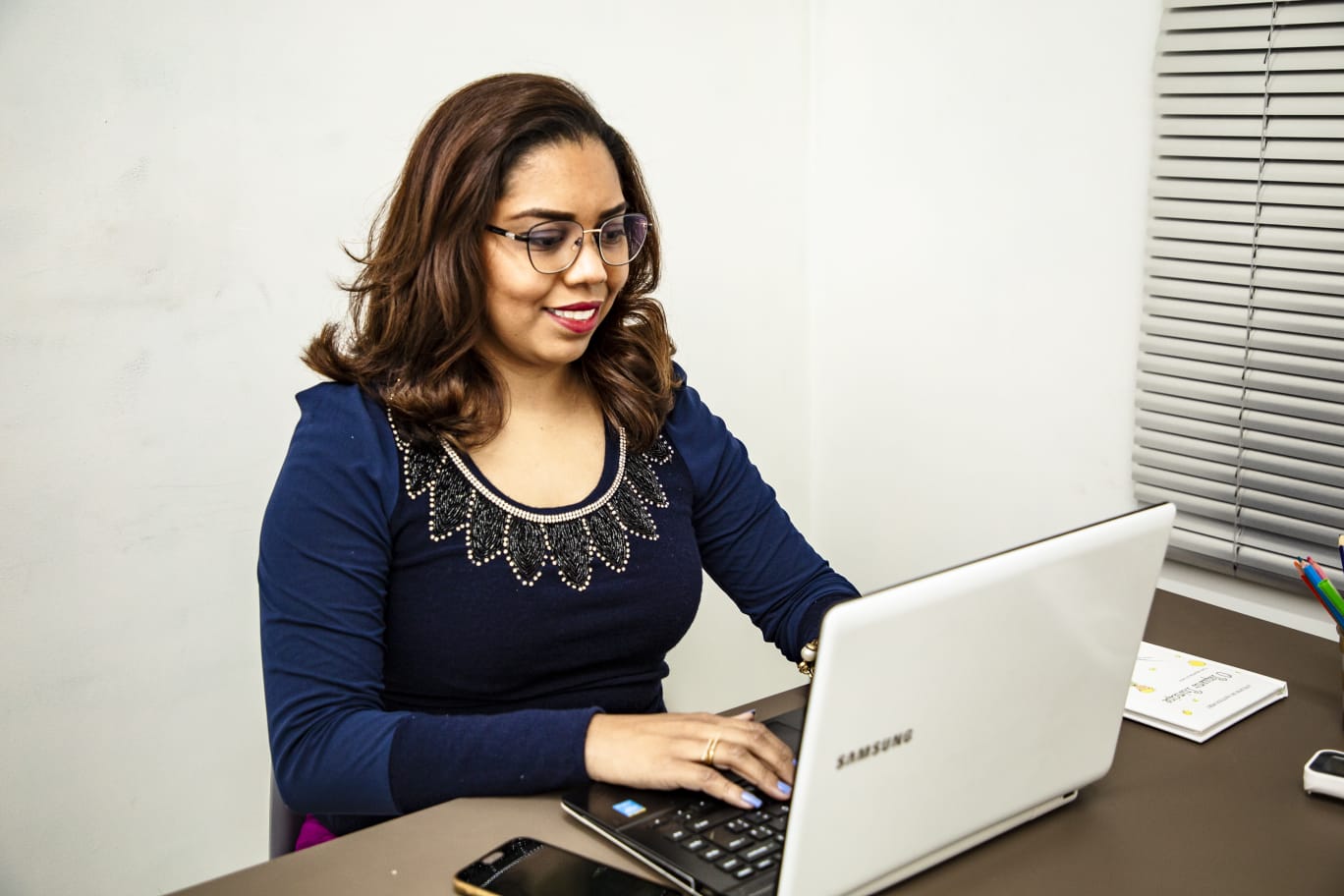 Foto de Carla, fundadora do instituto